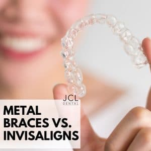 Woman holding Invisalign - Upper East Side